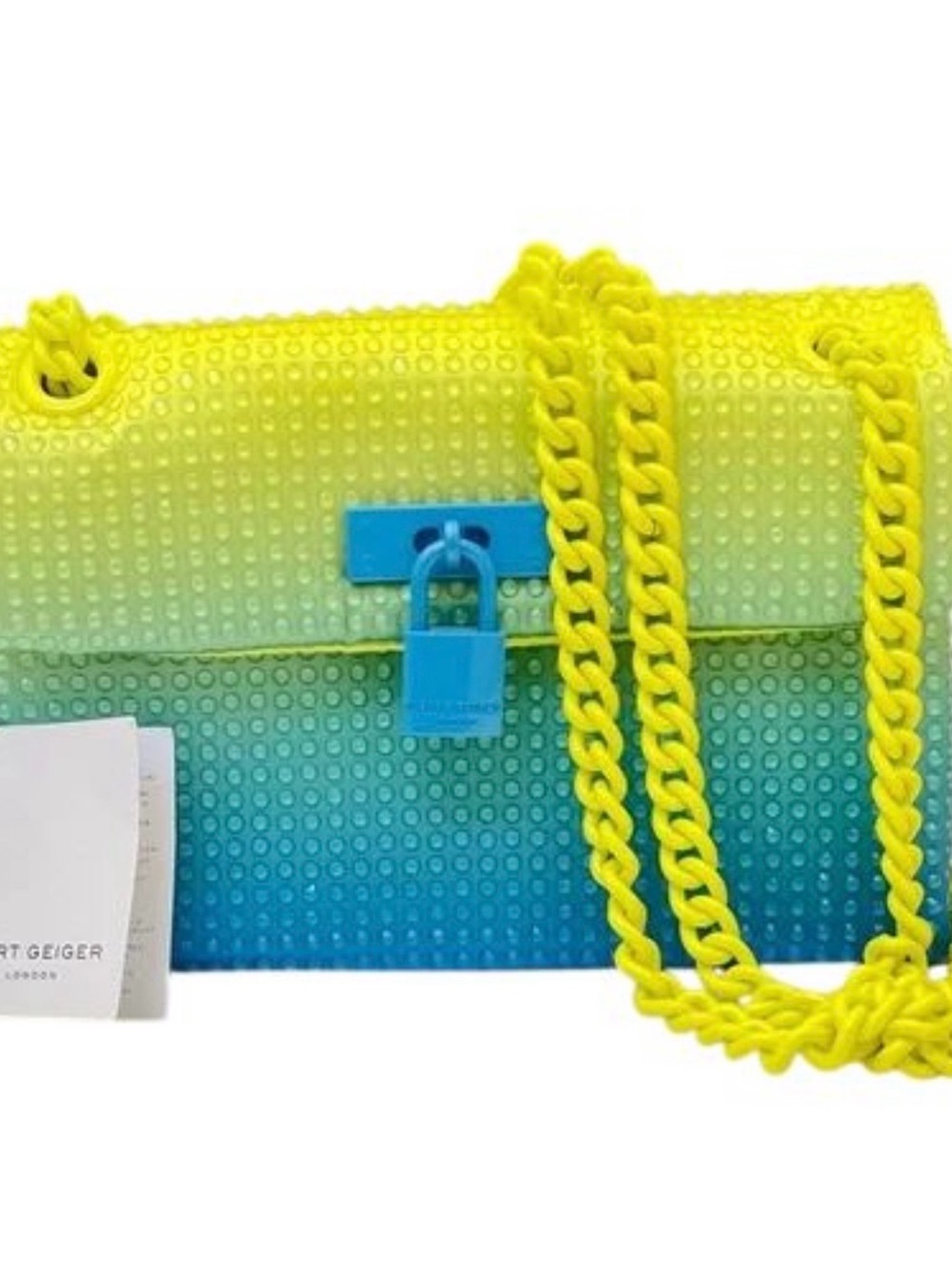 KURT GEIGER  - gradient -BRIXTON cross body padlock handbag - / NWT